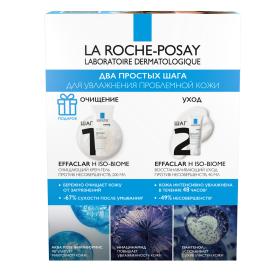 La Roche-Posay Набор для жирной и проблемной кожи уход против несовершенств 40 мл  очищающий крем-гель 200 мл. фото