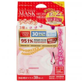 Japan Gals Маска для лица с тамариндом и плацентой Essence Tamarind, 2 х 15 шт. фото