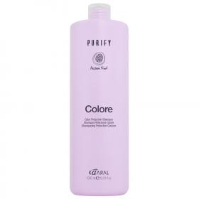 Kaaral Шампунь для окрашенных волос Colore Protection Shampoo, 1000 мл. фото