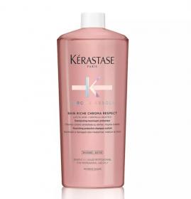 Kerastase Питательный шампунь для окрашенных чувствительных или поврежденных волос Riche Chroma Respect, 500 мл. фото