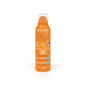 Vichy Детский солнцезащитный спрей-вуаль анти-песок для лица и тела SPF 50, 200 мл. фото