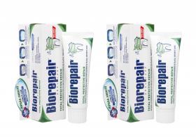 Biorepair Набор Зубная паста для комплексного восстановления и защиты 75 мл2 штуки. фото