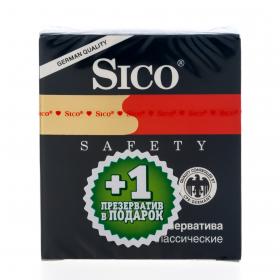 Sico Презервативы  3 safety. фото