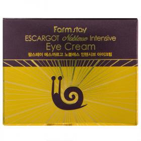 Farmstay Крем для глаз интенсивно восстанавливающий против морщин с экстрактом королевской улитки, 50 г. фото