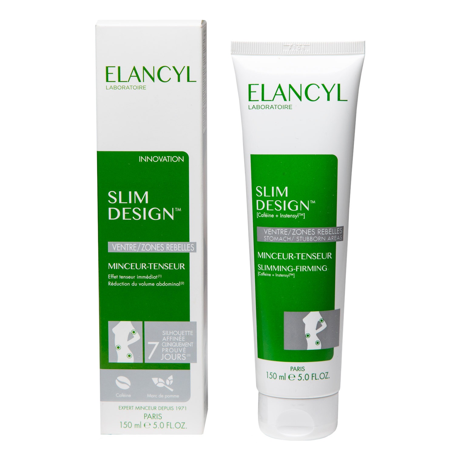Elancyl Комплексный гель для похудения и лифтинга живота, рук и бедер Slim Design, 150 мл. фото