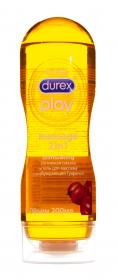 Durex Play Massage 2in1 Stimulating с возбуждающей Гуараной Интимная смазка-гель для массажа 200 мл. фото