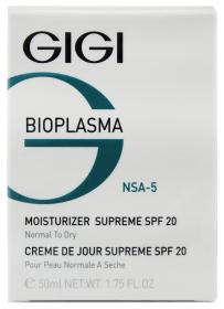 GiGi Крем увлажняющий для нормальной и сухой кожи NSA-5 Moisturizer Supreme SPF 20, 50 мл. фото