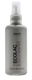Kapous Professional Лак для волос жидкий сверхсильной фиксации Ecolac Extrafix, 100 мл. фото
