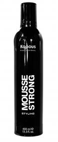 Kapous Professional Мусс для укладки волос сильной фиксации Mousse Strong, 400 мл. фото