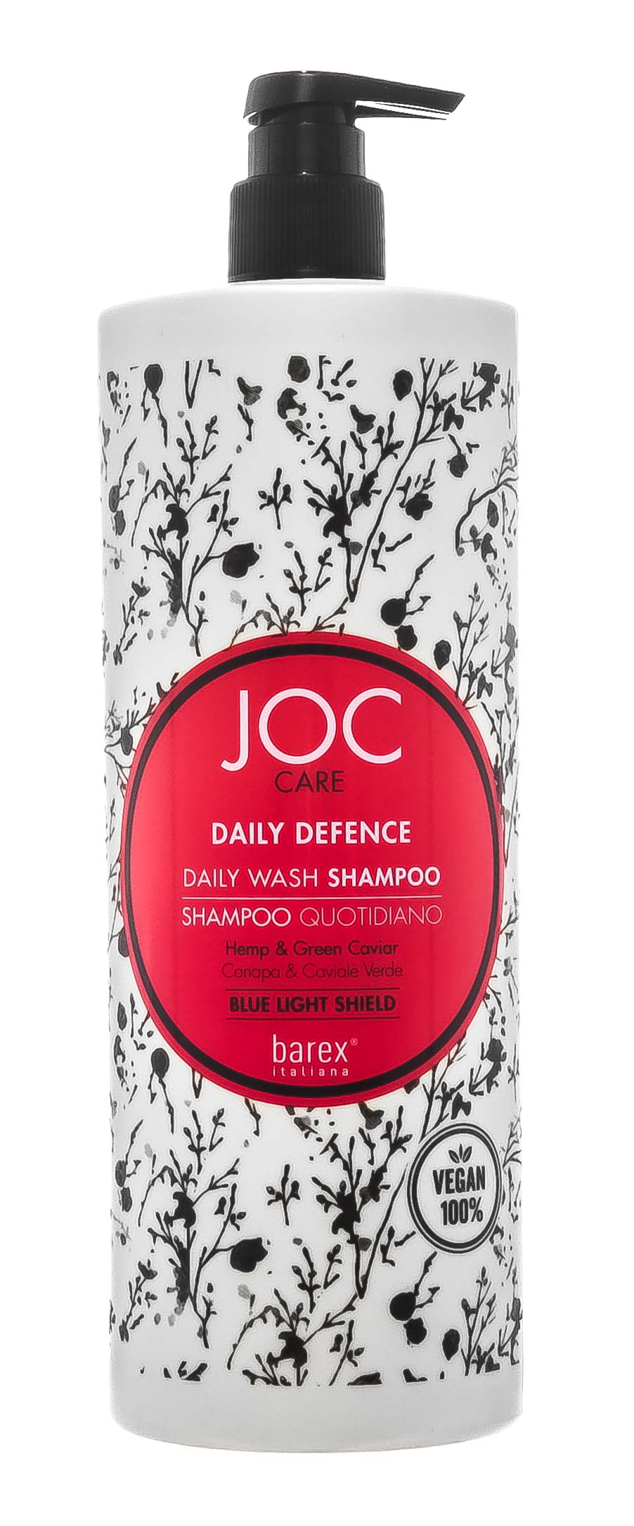 Barex Шампунь Daily Defence с коноплей и зеленой икрой для ежедневного применения, 1000 мл (Barex, Joc Care), Joc Care
Barex Шампунь Daily Defence с коноплей и зеленой икрой для ежедневного применения, 1000 мл (Barex, Joc Care), Joc Care