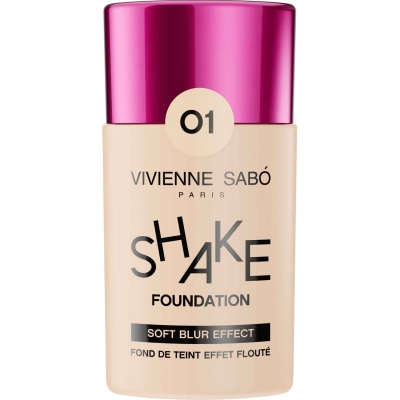 Тональный крем с натуральным блюр-эффектом Shake Foundation, 25 мл