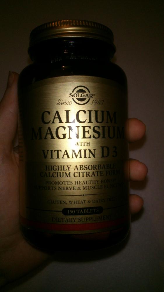 Calcium magnesium with vitamin d3 отзывы