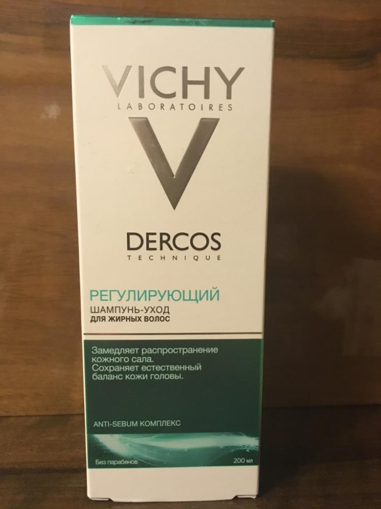 Vichy против жирных волос