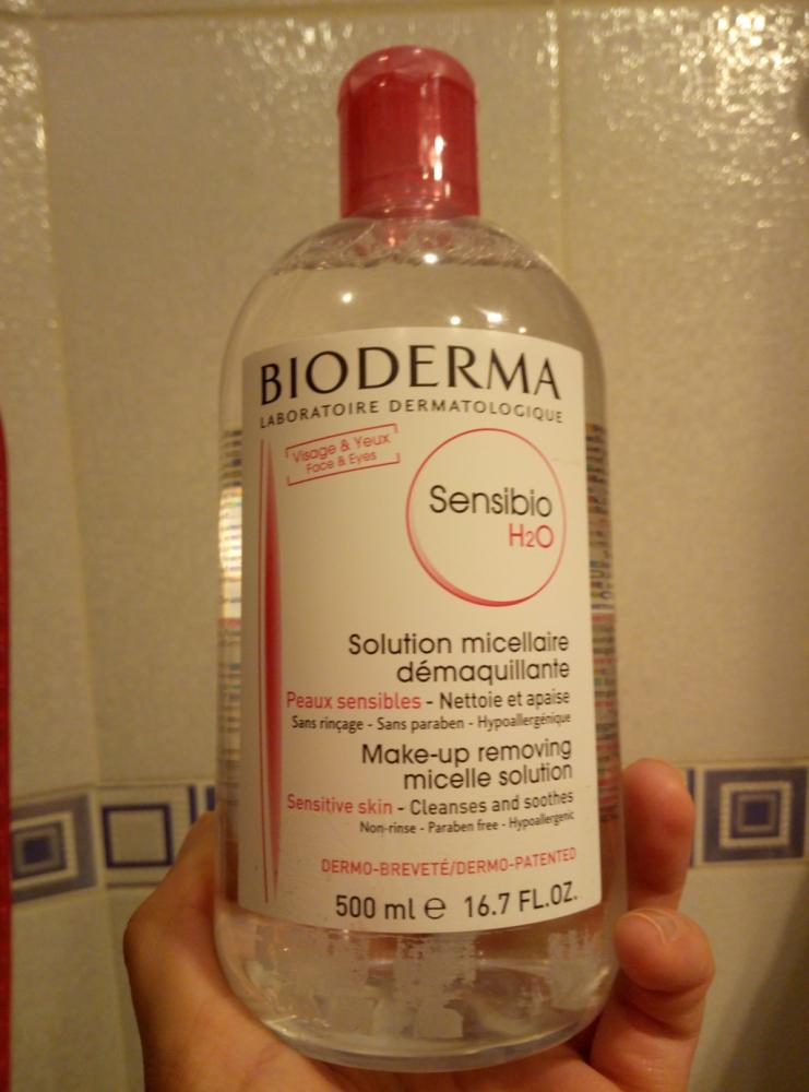 Bioderma мицеллярная вода sensibio 500