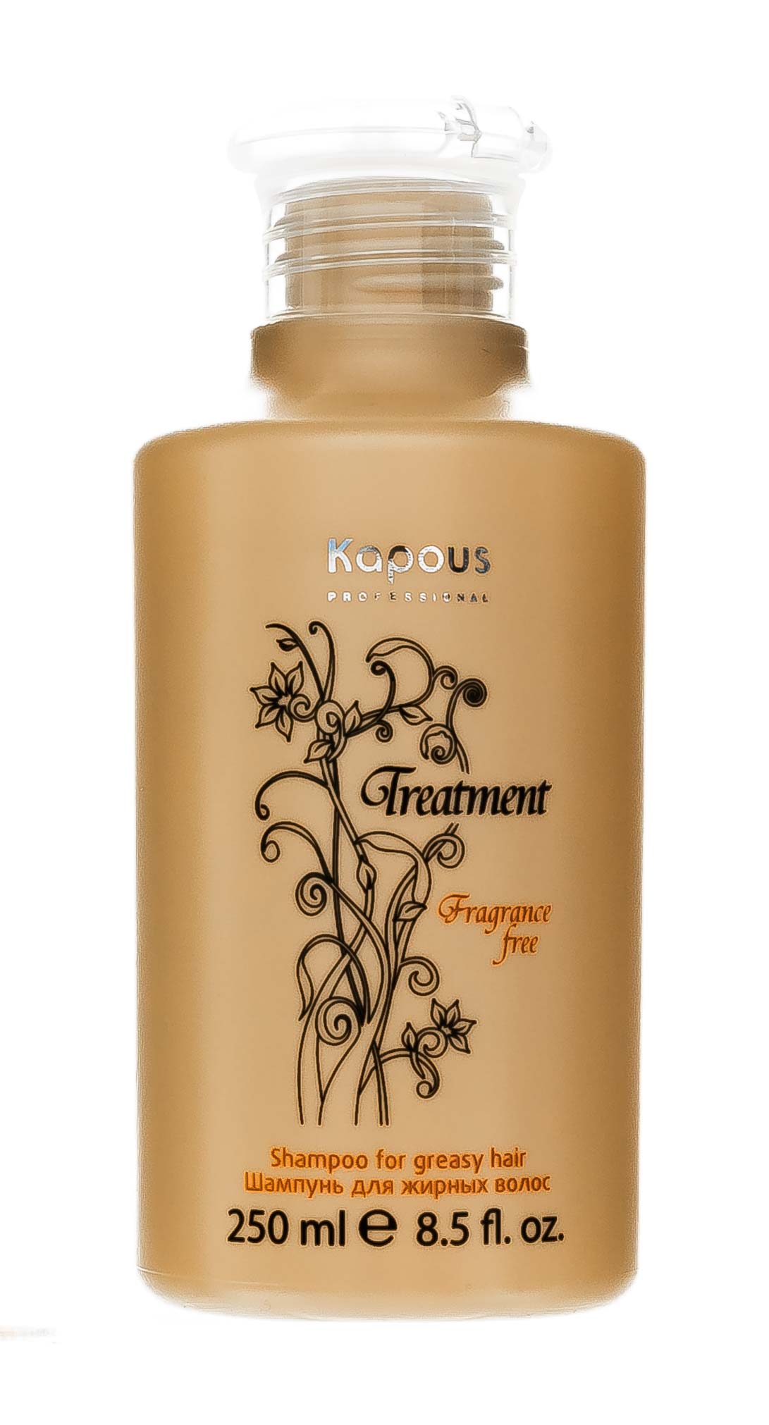 Капус Профессионал Шампунь для жирных волос, 250 мл (Kapous Professional, Fragrance free) фото 0