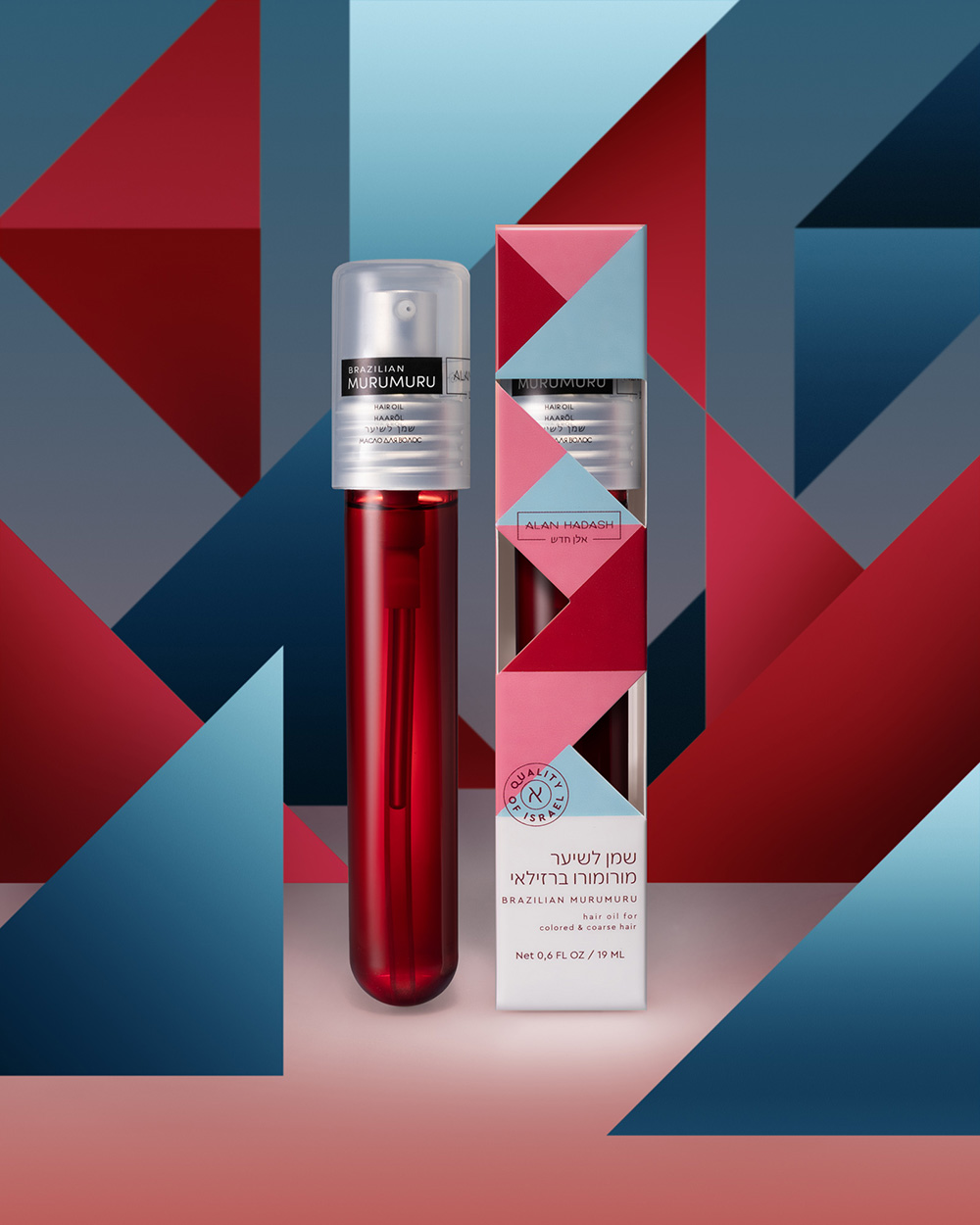 Алан Хадаш Масло Murumuru для поврежденных, окрашенных, ломких волос 19 мл (Alan Hadash, Бразильский мурумуру) фото 2