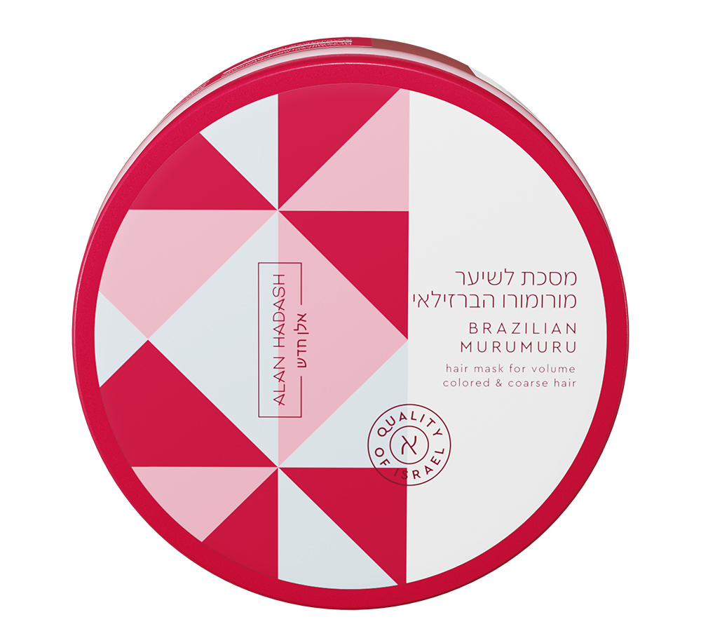 Алан Хадаш Маска для окрашенных и жестких волос, 300 мл (Alan Hadash, Бразильский мурумуру) фото 1
