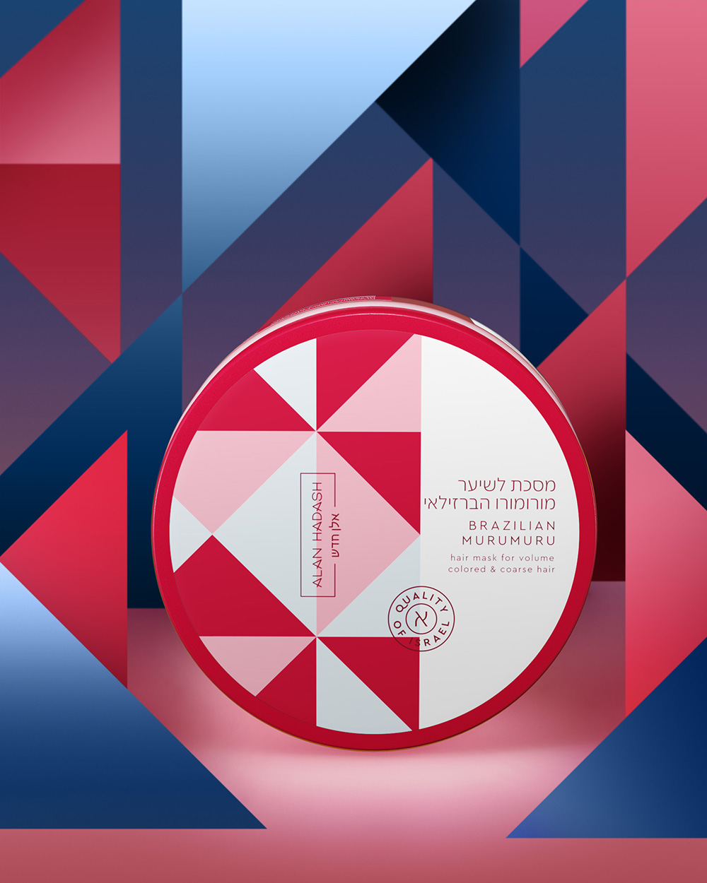 Алан Хадаш Маска для окрашенных и жестких волос, 300 мл (Alan Hadash, Бразильский мурумуру) фото 2