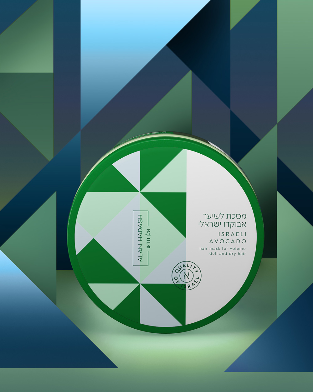 Алан Хадаш Маска для увлажнения и блеска волос 300 мл (Alan Hadash, Израильский авокадо) фото 2