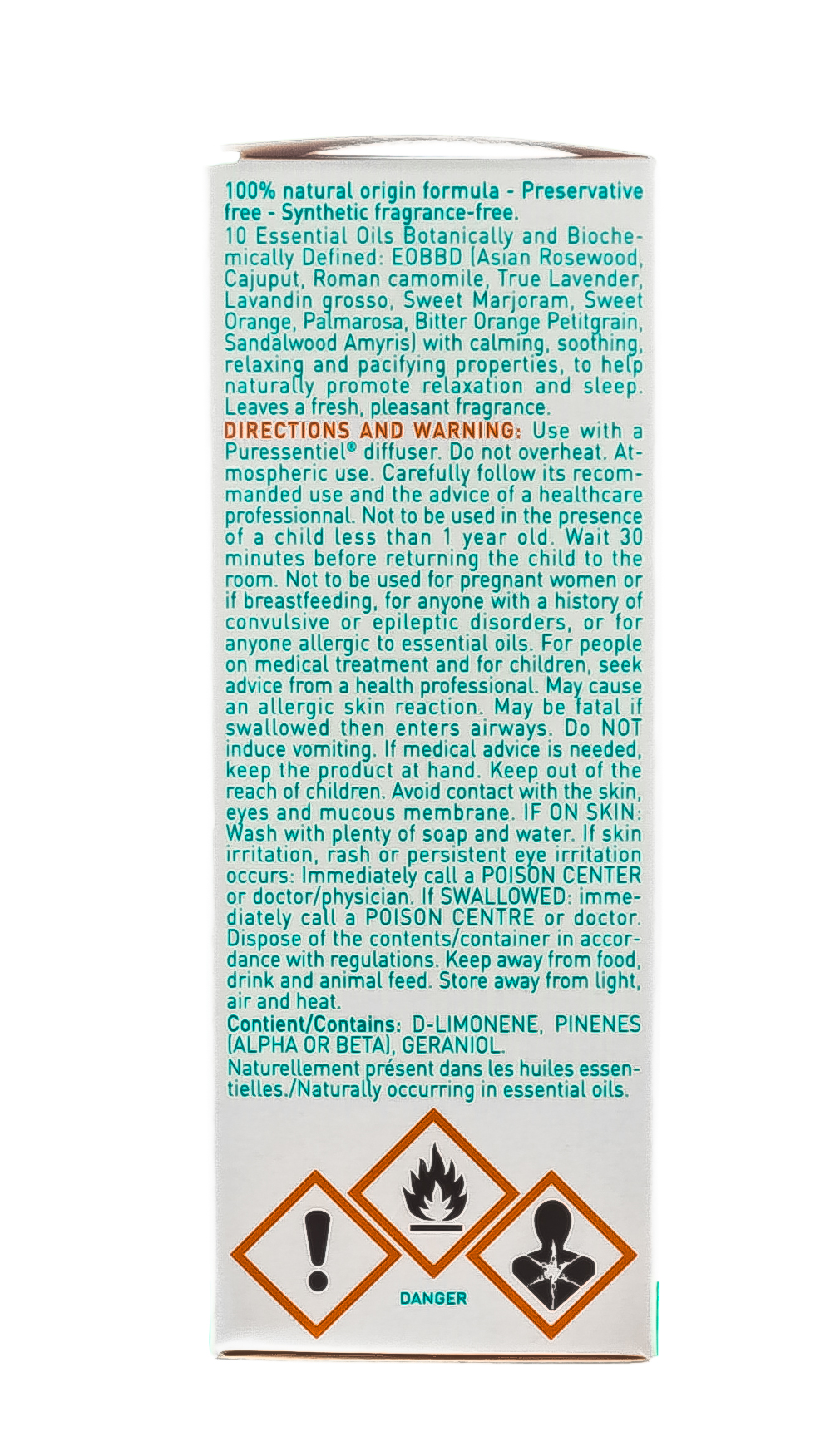 Пюресансьель Комплекс эфирных масел дзен 30 мл (Puressentiel, Отдых и Релакс) фото 2