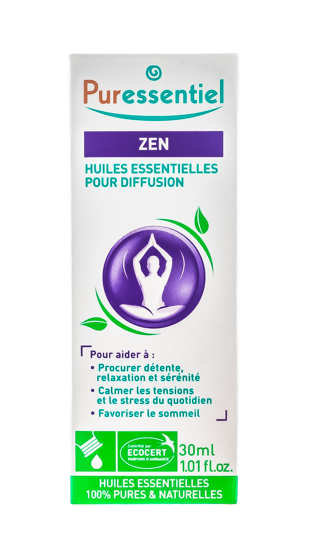 Пюресансьель Комплекс эфирных масел дзен 30 мл (Puressentiel, Отдых и Релакс) фото 3