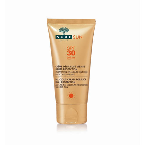 Нюкс Nuxe Sun Крем для лица с высокой степенью защиты SPF 30, 50 мл (Nuxe, Nuxe Sun) фото 0