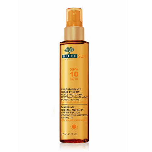 Нюкс Тонирующее масло для лица и тела SPF10, 150 мл (Nuxe, Nuxe Sun) фото 0