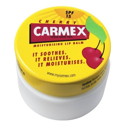 Кармекс Бальзам для губ с ароматом вишни с защитой SPF15 7,5 гр (Carmex, Lip Balm) фото 0