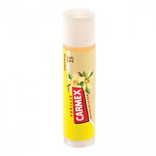Carmex Бальзам для губ с запахом ванили с защитным фактором SPF 15 в стике, 1 шт (Carmex, Для губ) от Pharmacosmetica.ru