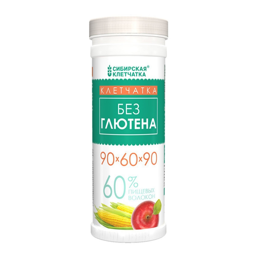  Сибирская клетчатка Безглютеновая 90*60*90, 200 гр (Сибирская клетчатка, Безглютеновая продукция) фото 1