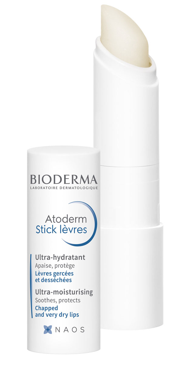 Биодерма Увлажняющий стик для губ, 4 г (Bioderma, Atoderm) фото 2