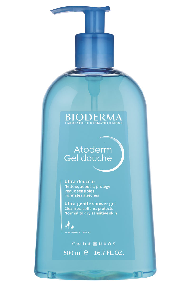 Bioderma Гель для душа, 500 мл (Bioderma, Atoderm) масло для душа для сухой чувствительной и атопичной кожи лица и тела atoderm bioderma биодерма 100мл