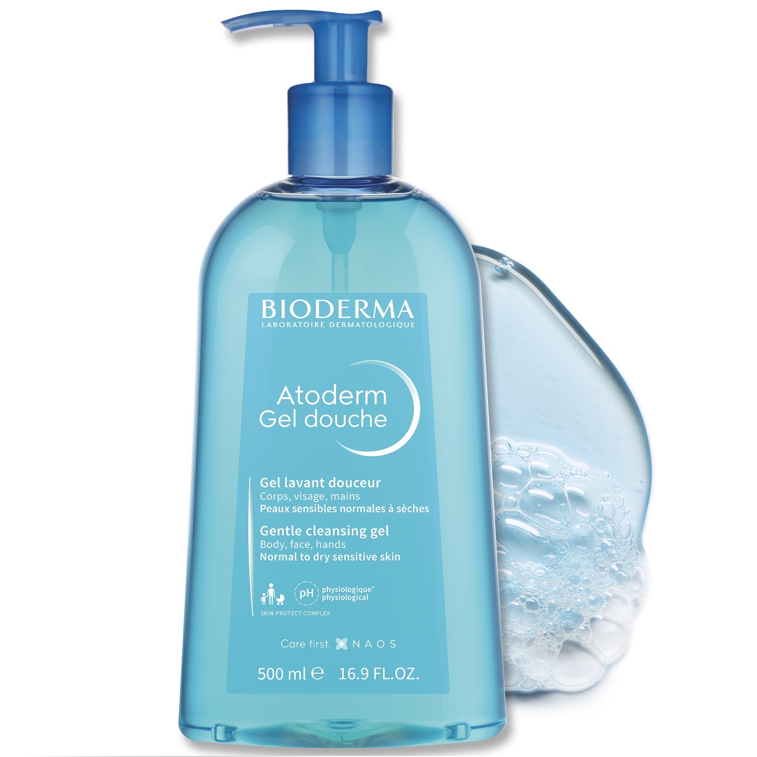 Биодерма Гель для душа, 500 мл (Bioderma, Atoderm) фото 6