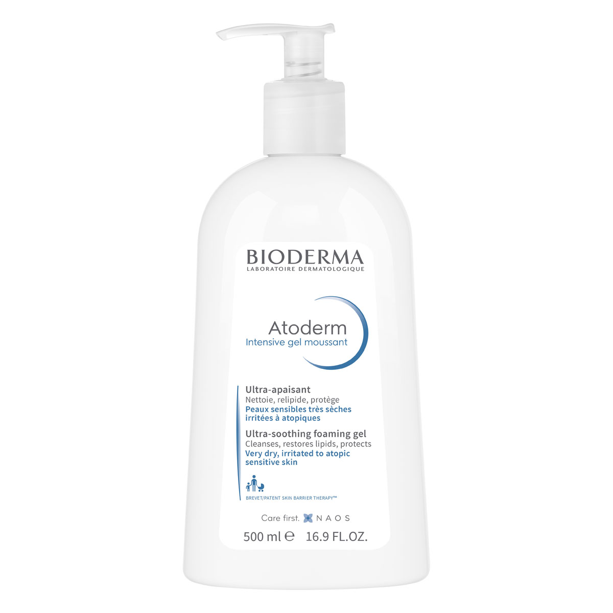 Bioderma Очищающий гель Intensive, 500 мл (Bioderma, Atoderm) bioderma набор intensive бальзам 500 мл очищающий гель 500 мл bioderma atoderm