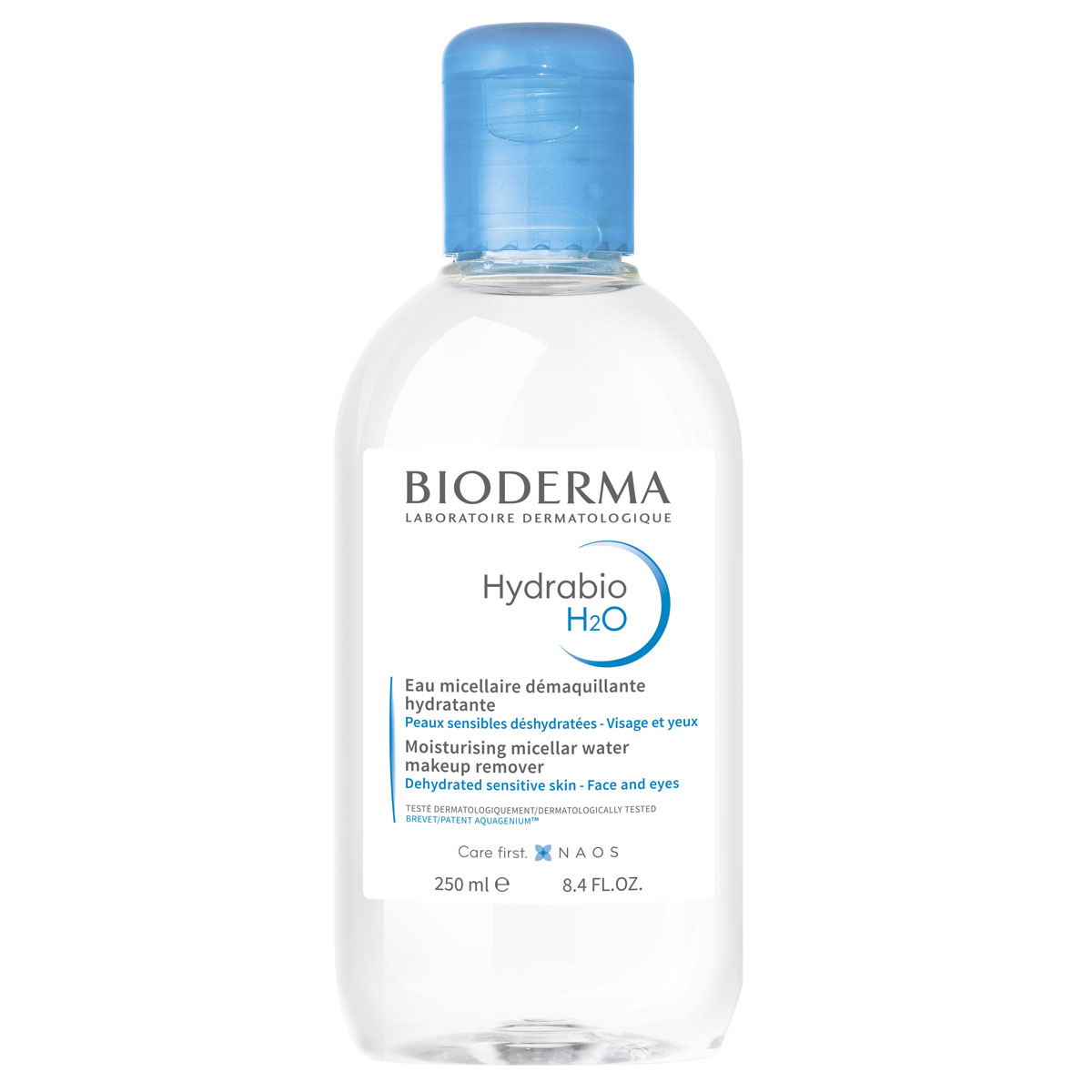 Bioderma Увлажняющая мицеллярная вода, 250 мл (Bioderma, Hydrabio) вода мицеллярная для обезвоженной кожи лица h2o hydrabio bioderma биодерма 100мл