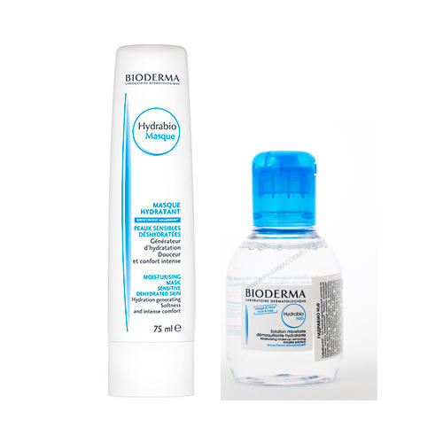 Биодерма Набор Гидрабио маска 75 мл + Гидрабио вода 100 мл (Bioderma, Hydrabio) фото 0