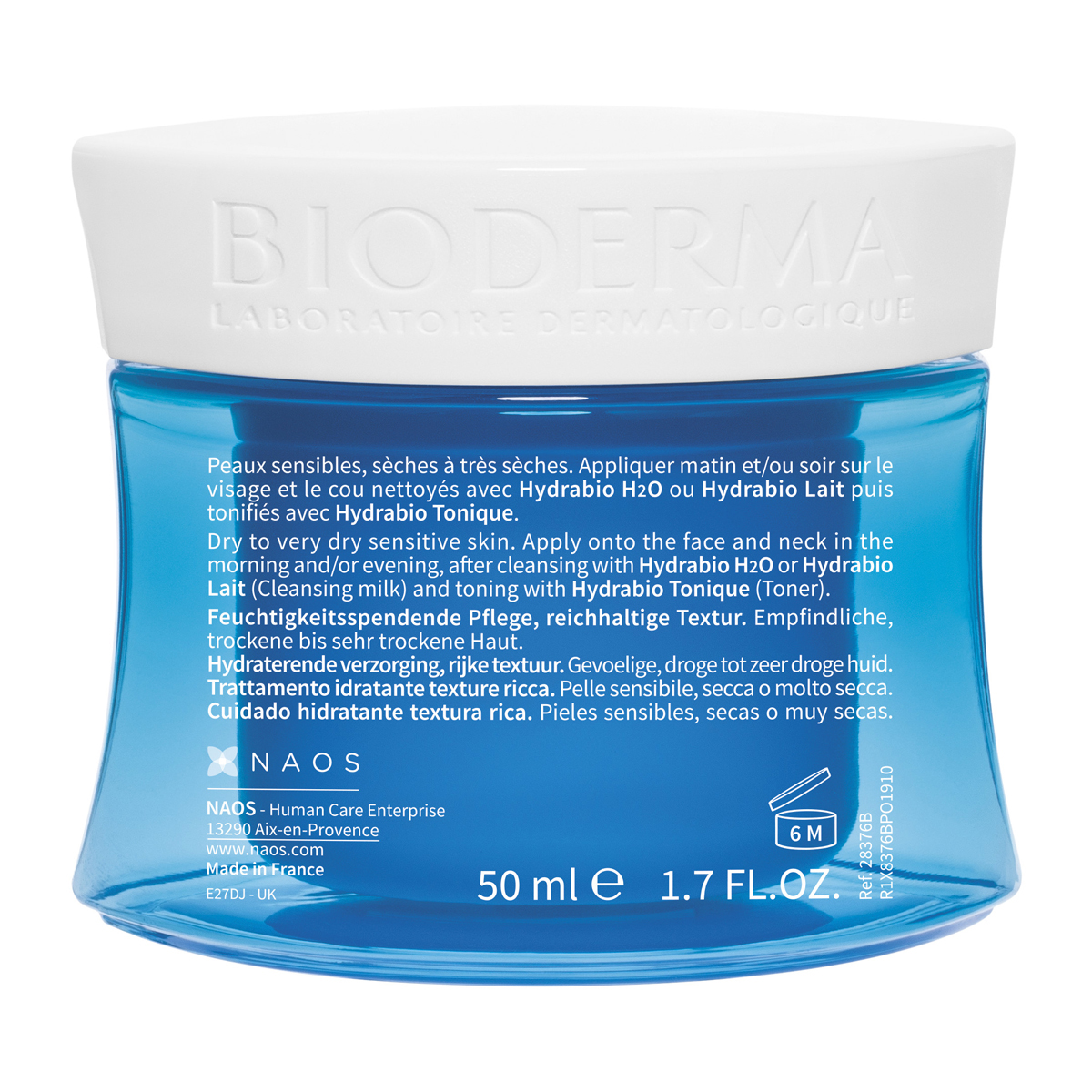 Биодерма Увлажняющий крем с насыщенной текстурой, 50 мл (Bioderma, Hydrabio) фото 2