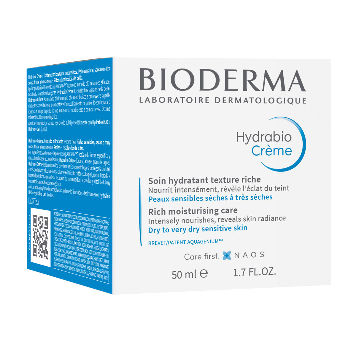 Биодерма Увлажняющий крем с насыщенной текстурой, 50 мл (Bioderma, Hydrabio) фото 3