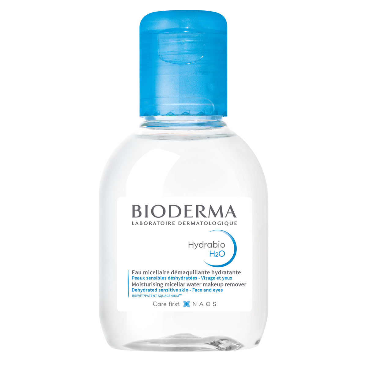 Биодерма Увлажняющая мицеллярная вода H2O, 100 мл (Bioderma, Hydrabio) фото 0