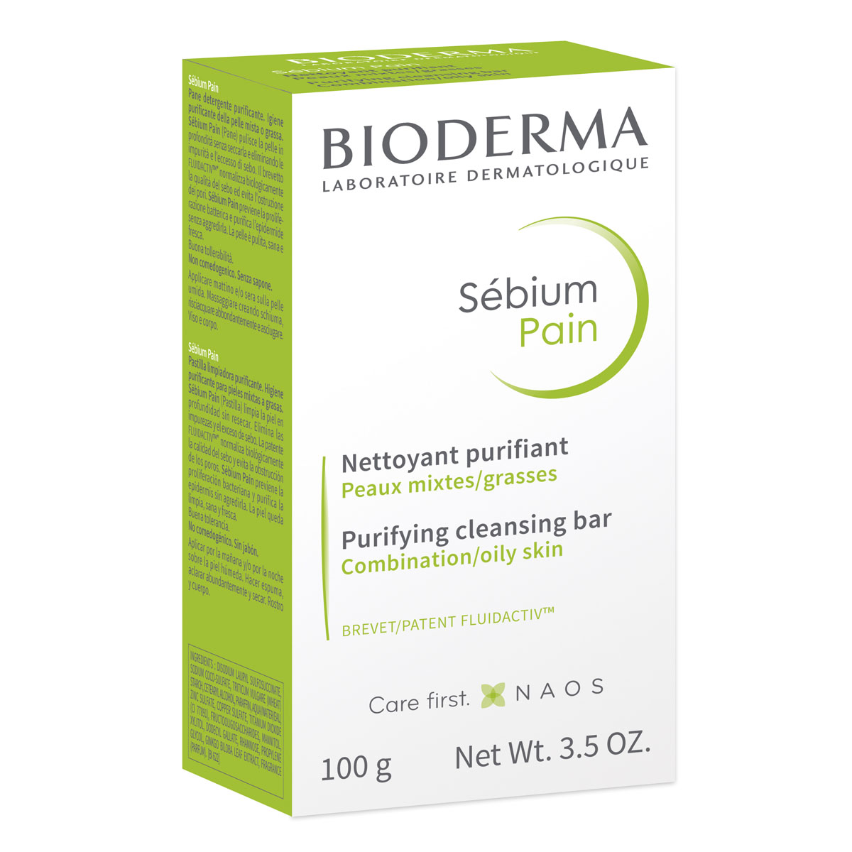 Биодерма Очищающее мыло для жирной и проблемной кожи, 100 г (Bioderma, Sebium) фото 0
