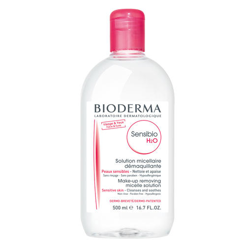 Биодерма Очищающая вода Сенсибио H2O 500 мл (Bioderma, Sensibio) фото 0