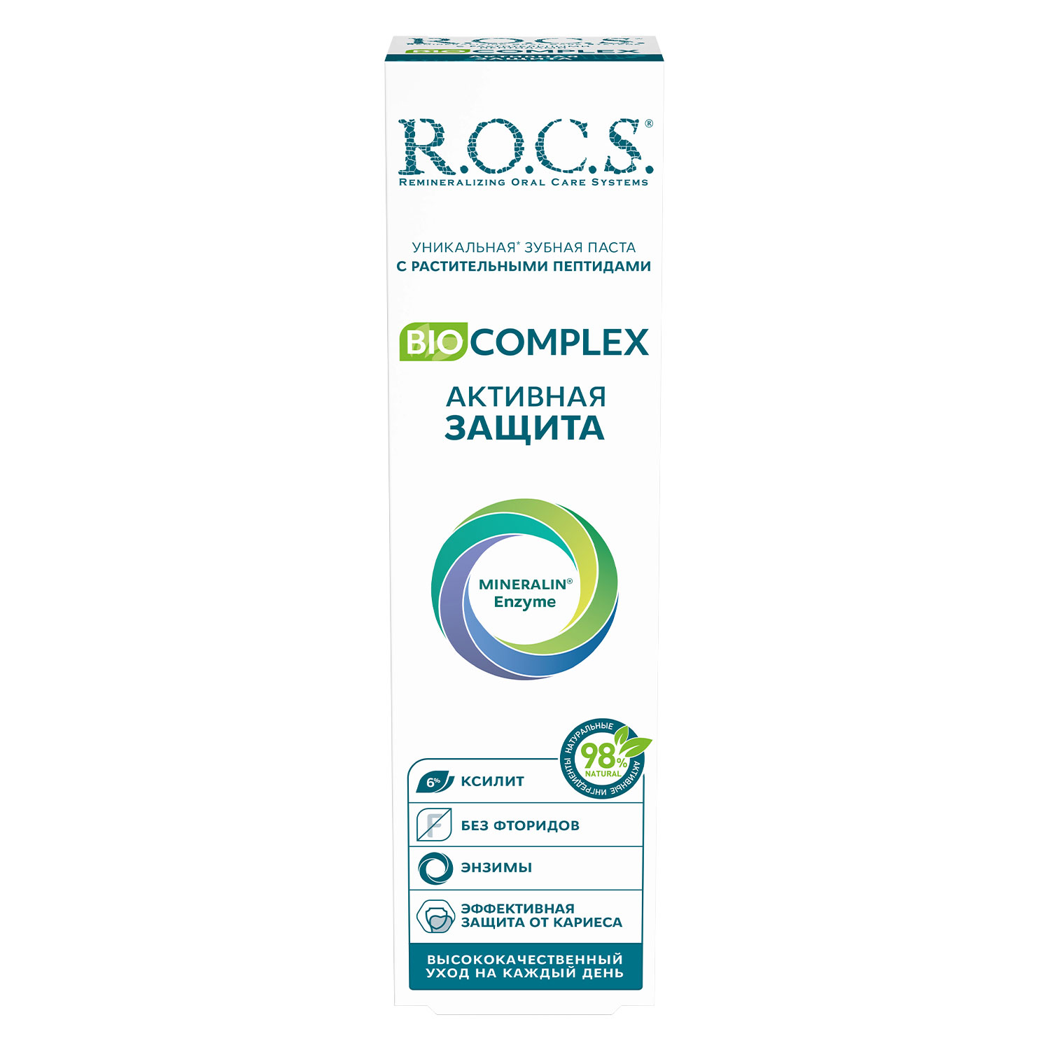 Рокс Зубная паста Biocomplex  Рокс Зубная паста Biocomplex