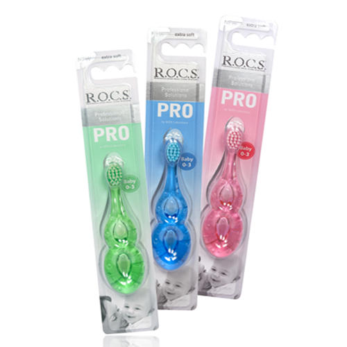 Рокс Зубная щетка PRO Baby для детей от 0 до 3 лет (R.O.C.S., R.O.C.S. PRO) фото 0