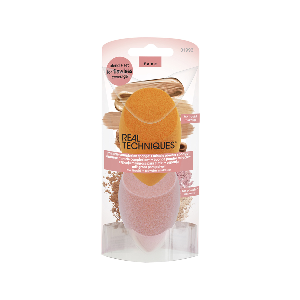 Реал Техникс Набор спонжей для макияжа, 1 шт (Real Techniques, Original Collection) фото 2