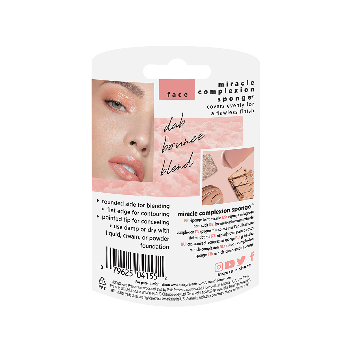 Реал Техникс Спонж для макияжа, 1 шт (Real Techniques, Love IRL) фото 3