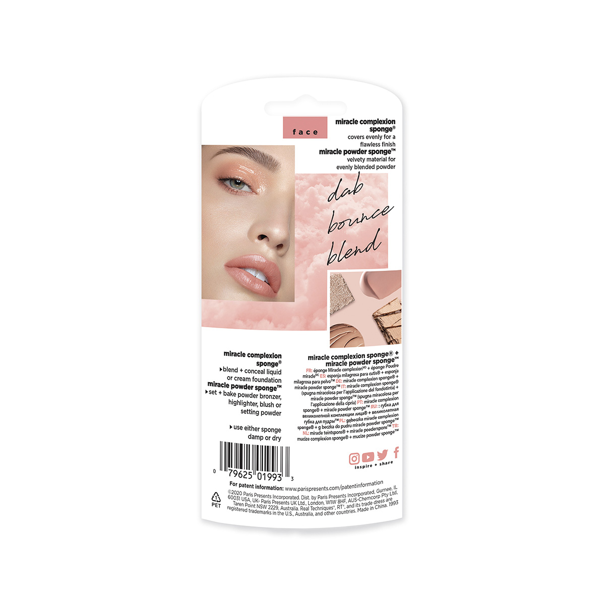 Реал Техникс Набор спонжей для макияжа, 1 шт (Real Techniques, Original Collection) фото 3