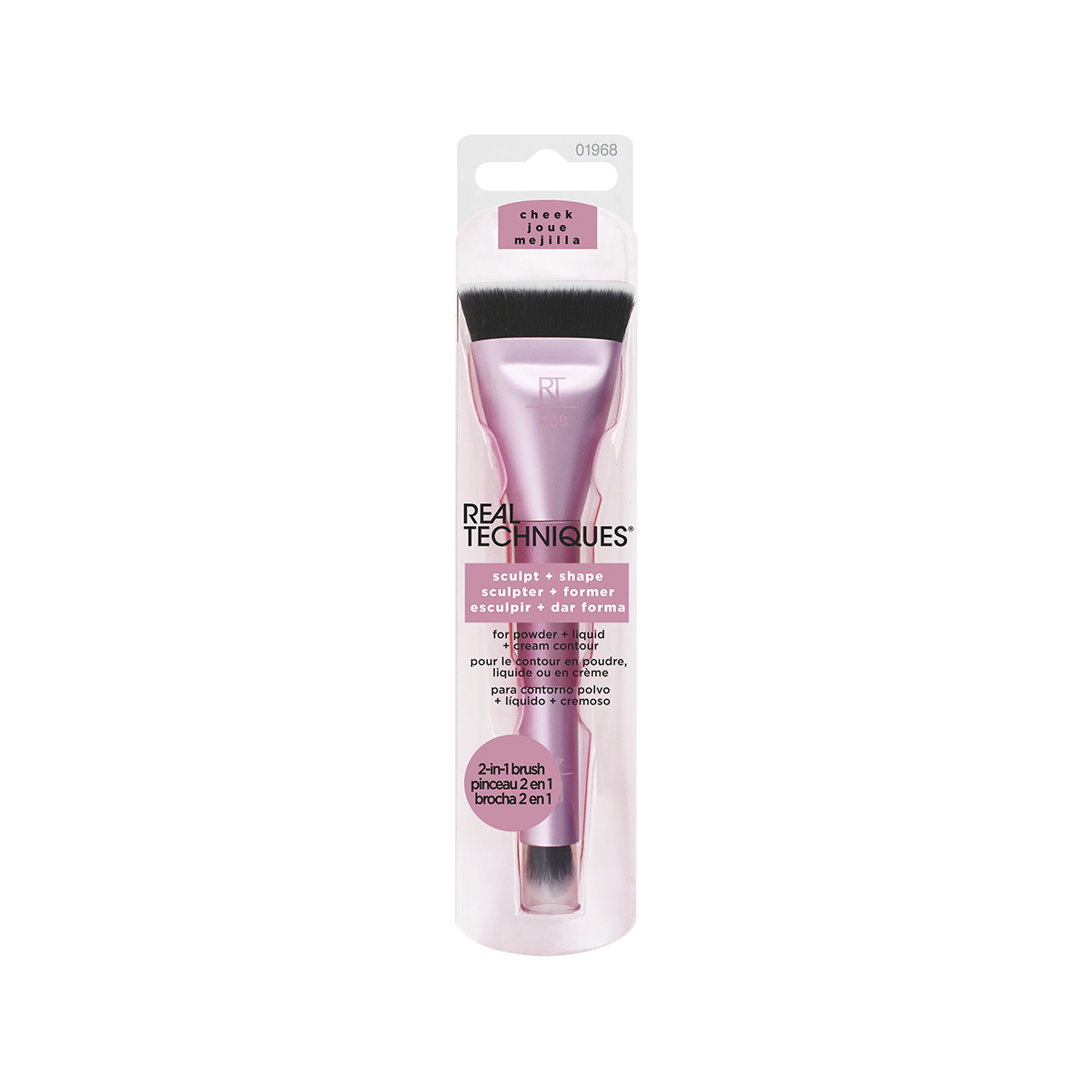 Реал Техникс Двусторонняя кисть для контуринга, 1 шт (Real Techniques, Original Collection) фото 3