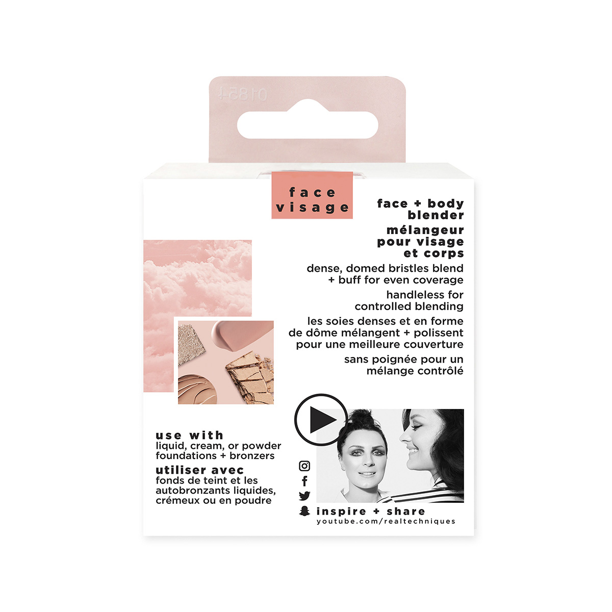 Реал Техникс Кисть для лица и тела, 1 шт (Real Techniques, Original Collection) фото 3