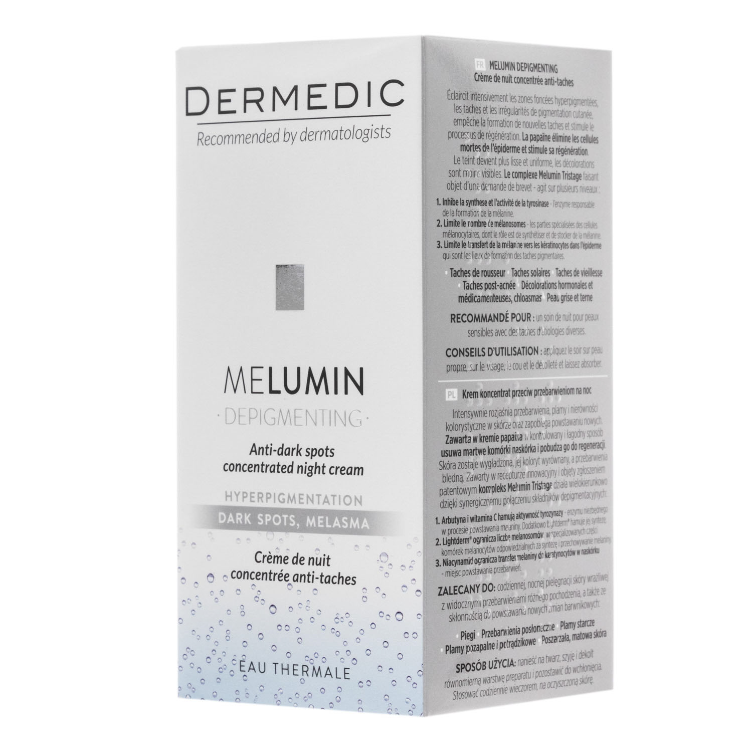 Дермедик Ночной крем-концентрат против пигментных пятен, 50 г (Dermedic, Melumin) Дермедик Ночной крем-концентрат против пигментных пятен, 50 г (Dermedic, Melumin) фото 6