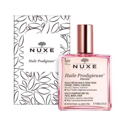 Nuxe Цветочное сухое масло Huile Florale, 100 мл (Nuxe, Prodigieuse) nuxe масло huile prodigieuse сухое для лица тела и волос 50 мл